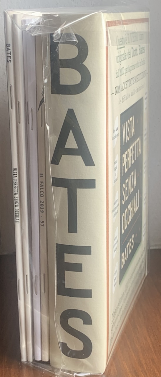libro «VISTA PERFETTA SENZA OCCHIALI — BATES» nona edizione 99 anni, con stampa fine e riferimenti per la lettura e una copia della rivista IL FALCO in omaggio - immagine 26